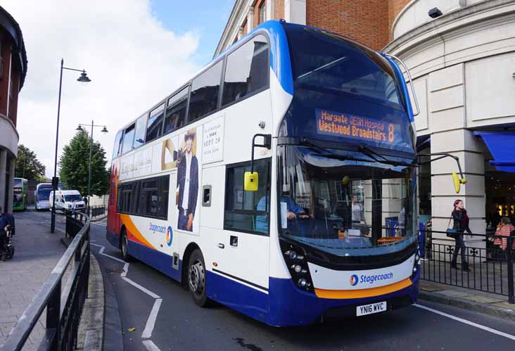 Stagecoach East Kent Scania N250UD ADL Enviro400MMC 15262